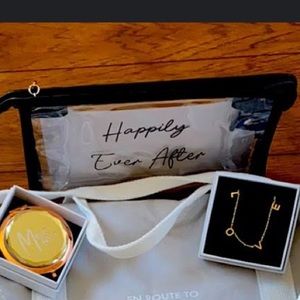 NWT bridal makeup bag